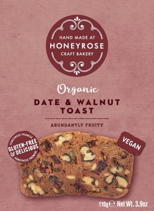 HONEYROSE BAKERY – Date & Walnut Toast